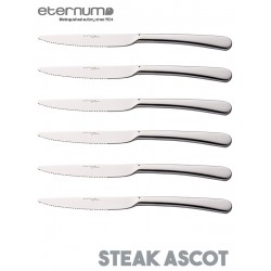 Set de 6 couteaux steak Ascot - Eternum Signature