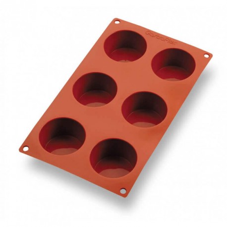 Moule 6 muffins silicone - Silikomart