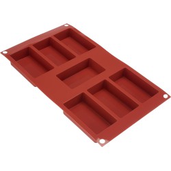 Moule rectangle 8.7cm silicone - Silikomart