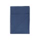Nappe coton XL pearl night blue rectangulaire 150x350cm - Organic home