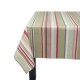 Nappe enduite 160x300 Rayures Taupe - Fleur de Soleil