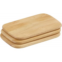 Planche à tartiner en bois d'hévéa 22x15x1cm - Zassenhaus