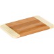 Planche à tartiner en bois bambou 2 tons 23x15x1cm - Kesper