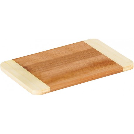 Planche à tartiner en bois bambou 2 tons 23x15x1cm - Kesper