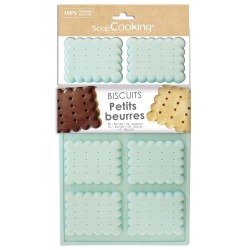 Plaque à 8 petits beurres  silicone - Scrap Cooking
